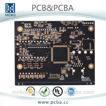 black soldermask pcb assembly made in china pcb assembly